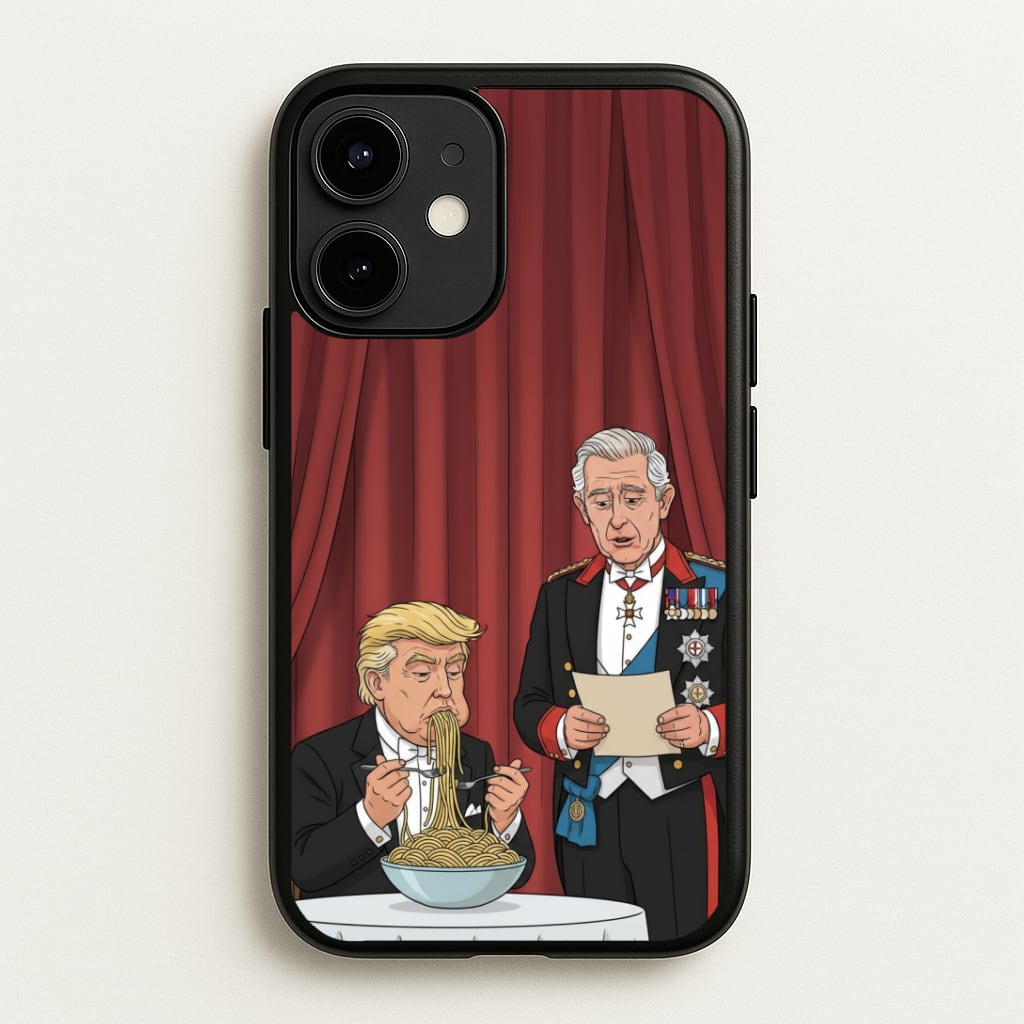 Charles & Donald's Spaghetti iPhone 12 / 12 Pro Case