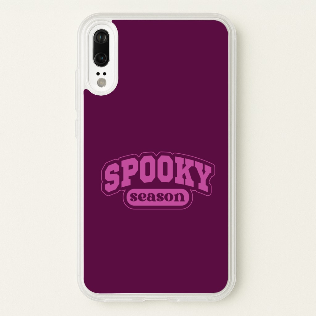 Spooky Season Varsity Huawei P20 Case