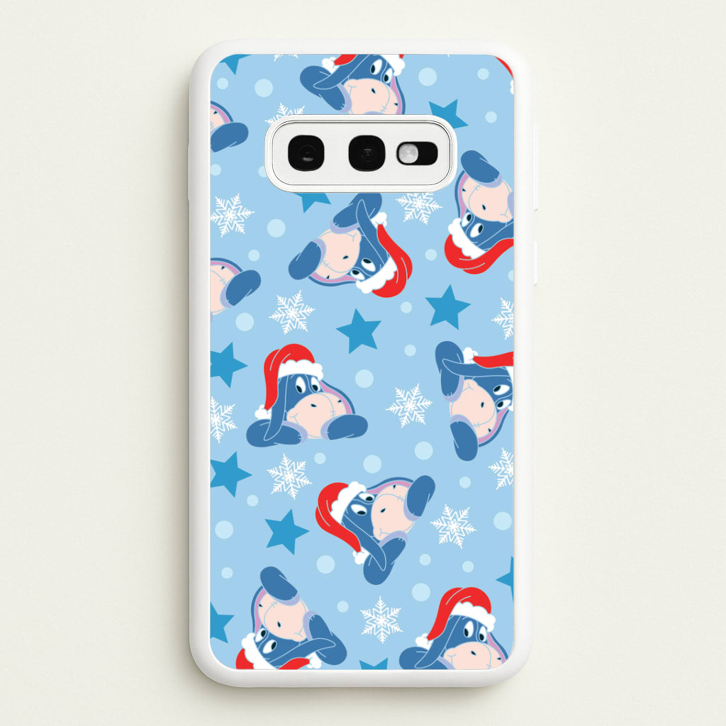 Cartoon Donkey Stars Pattern Galaxy S10e Case