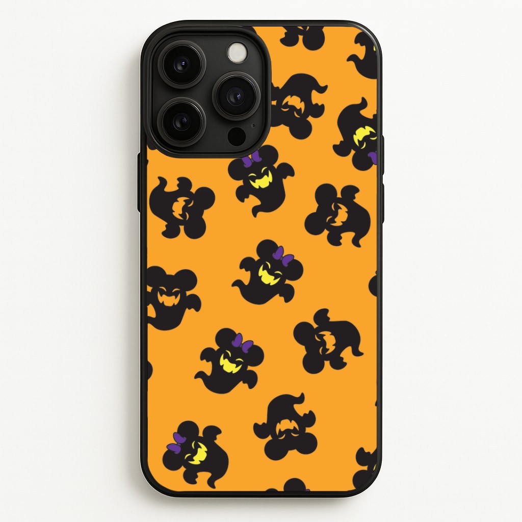 Mouse Ghosts Pattern iPhone 13 Pro Case