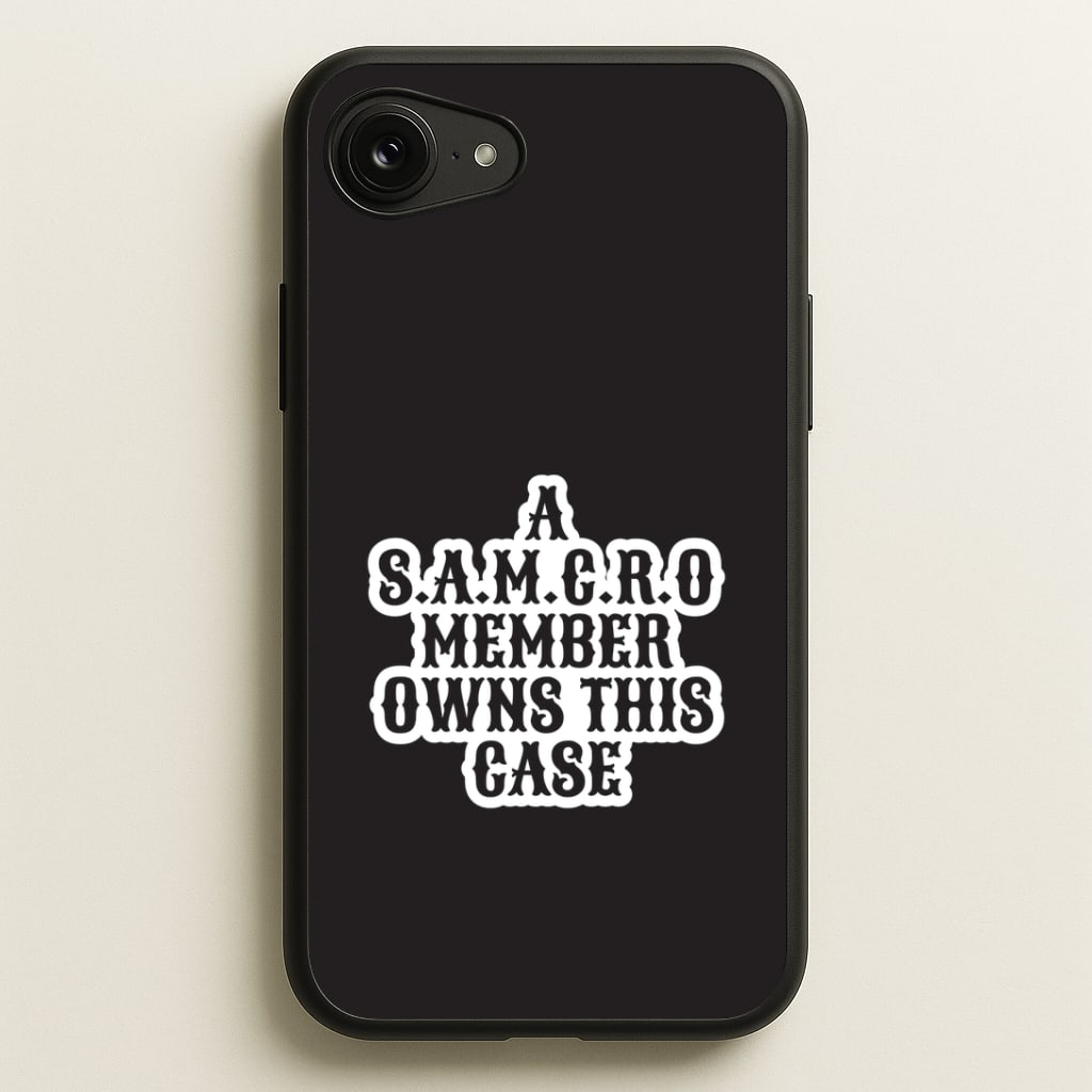 SAMCRO Member iPhone 16e Case