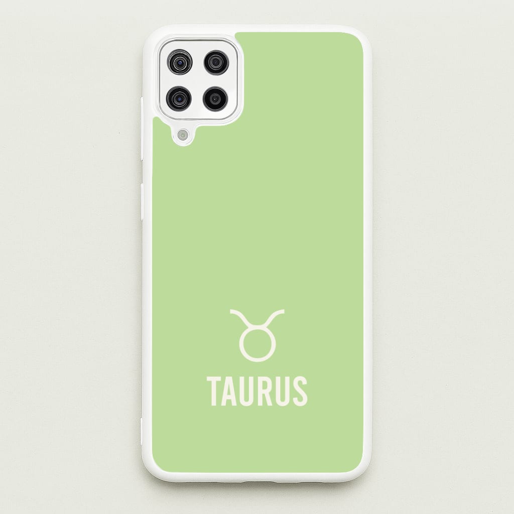 Taurus Pastel Zodiac Galaxy A12 Case