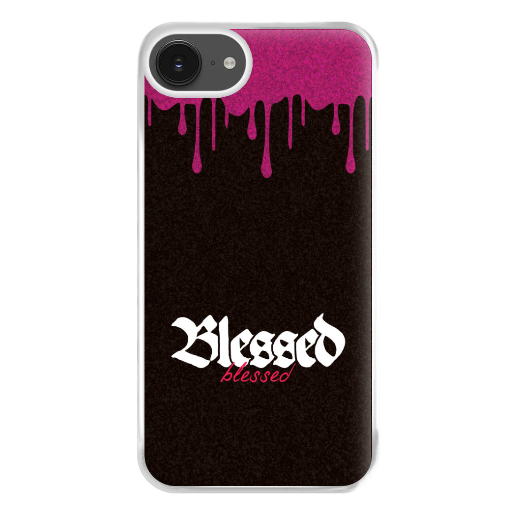 Glitter Blessed iPhone 16e Case
