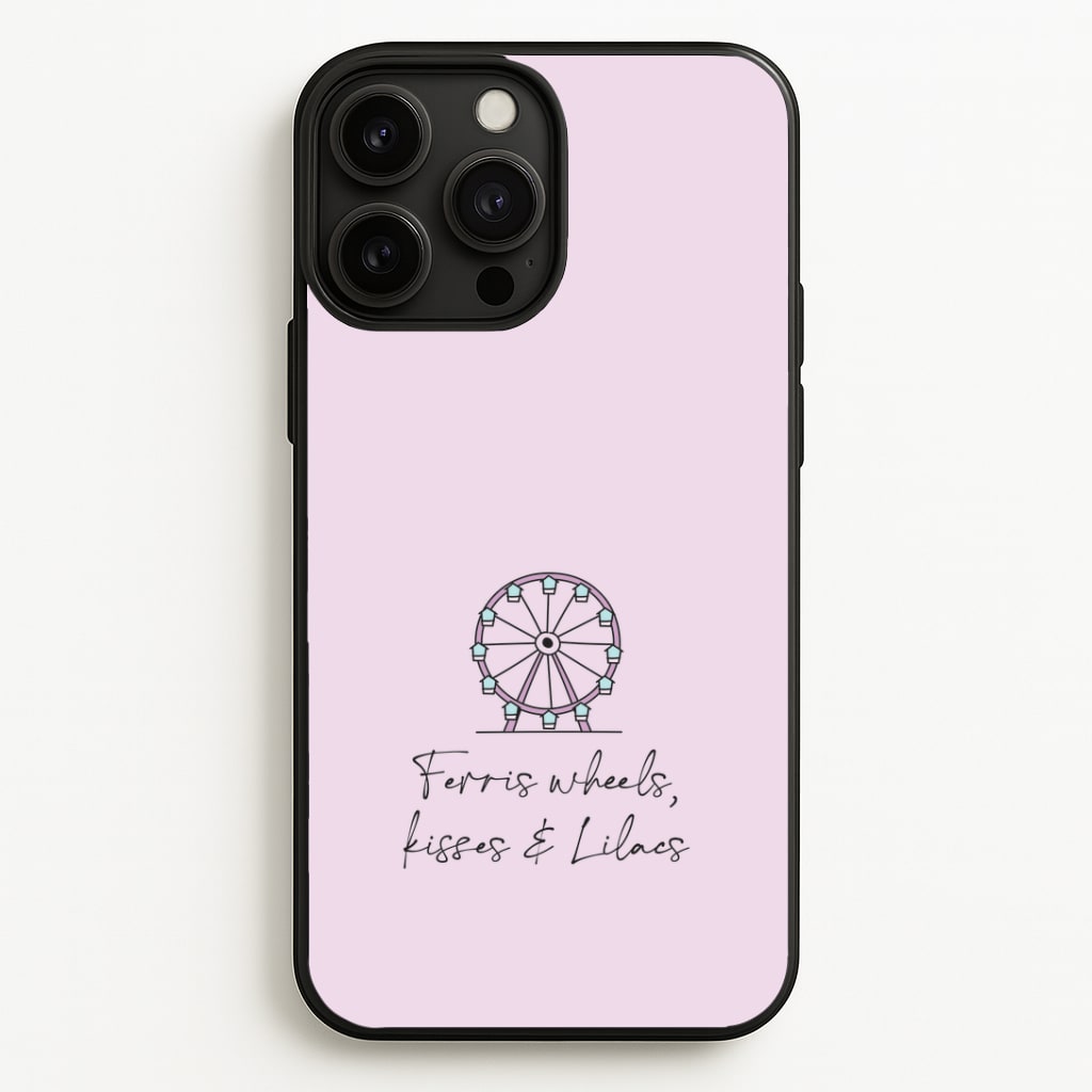 Ferris Wheels, Kisses & Lilacs iPhone 13 Pro Max Case