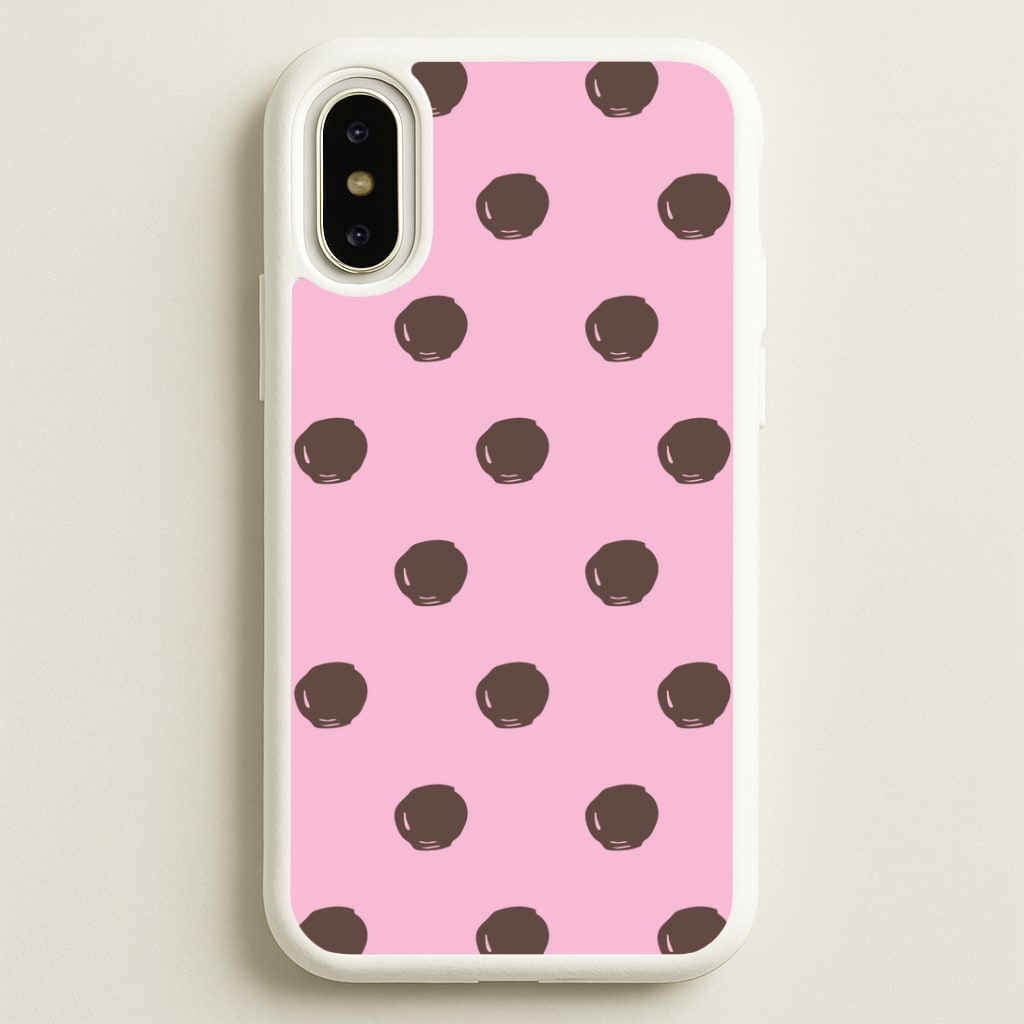Strawberry Buttons iPhone X / XS Case