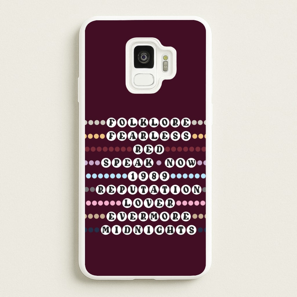 Concert Bracelets Galaxy S9 Case