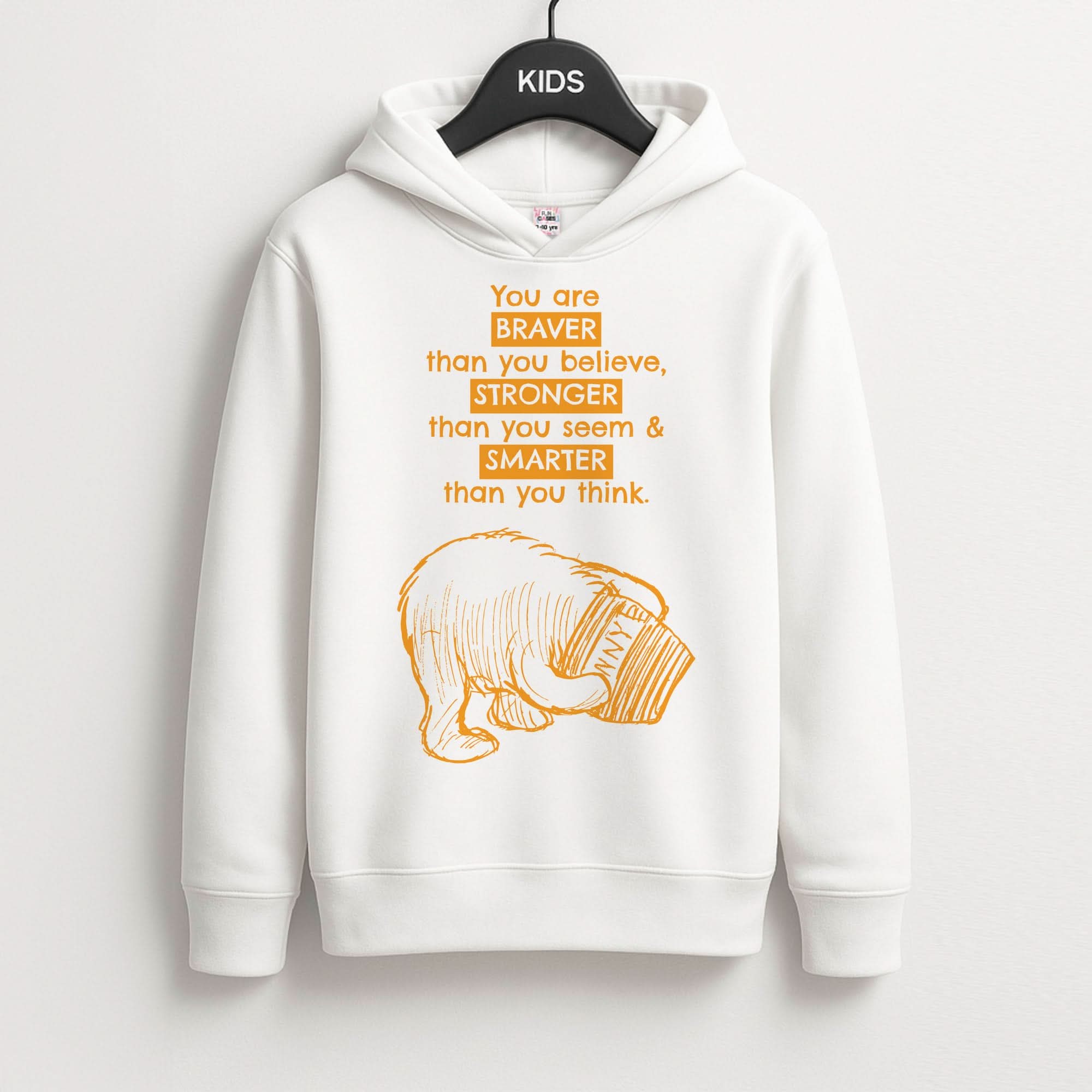 You Are Braver Kids Hoodie