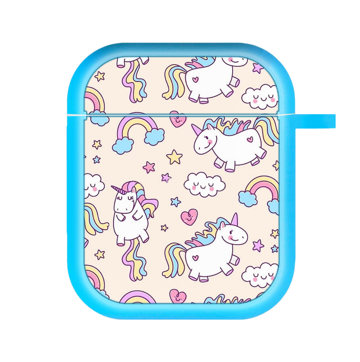 Cute Unicorn Pattern AirPods Case