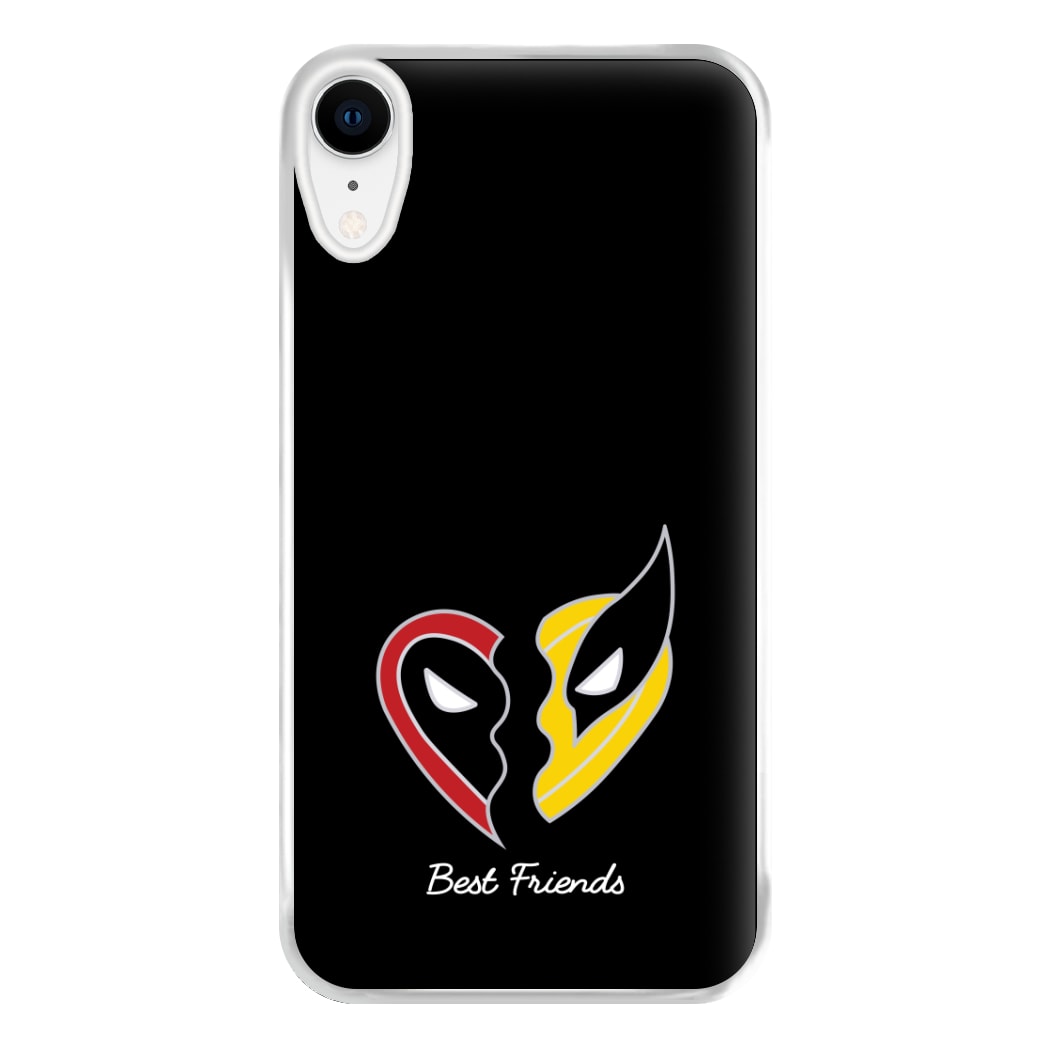 Superhero Best Friends Locket iPhone XR Case