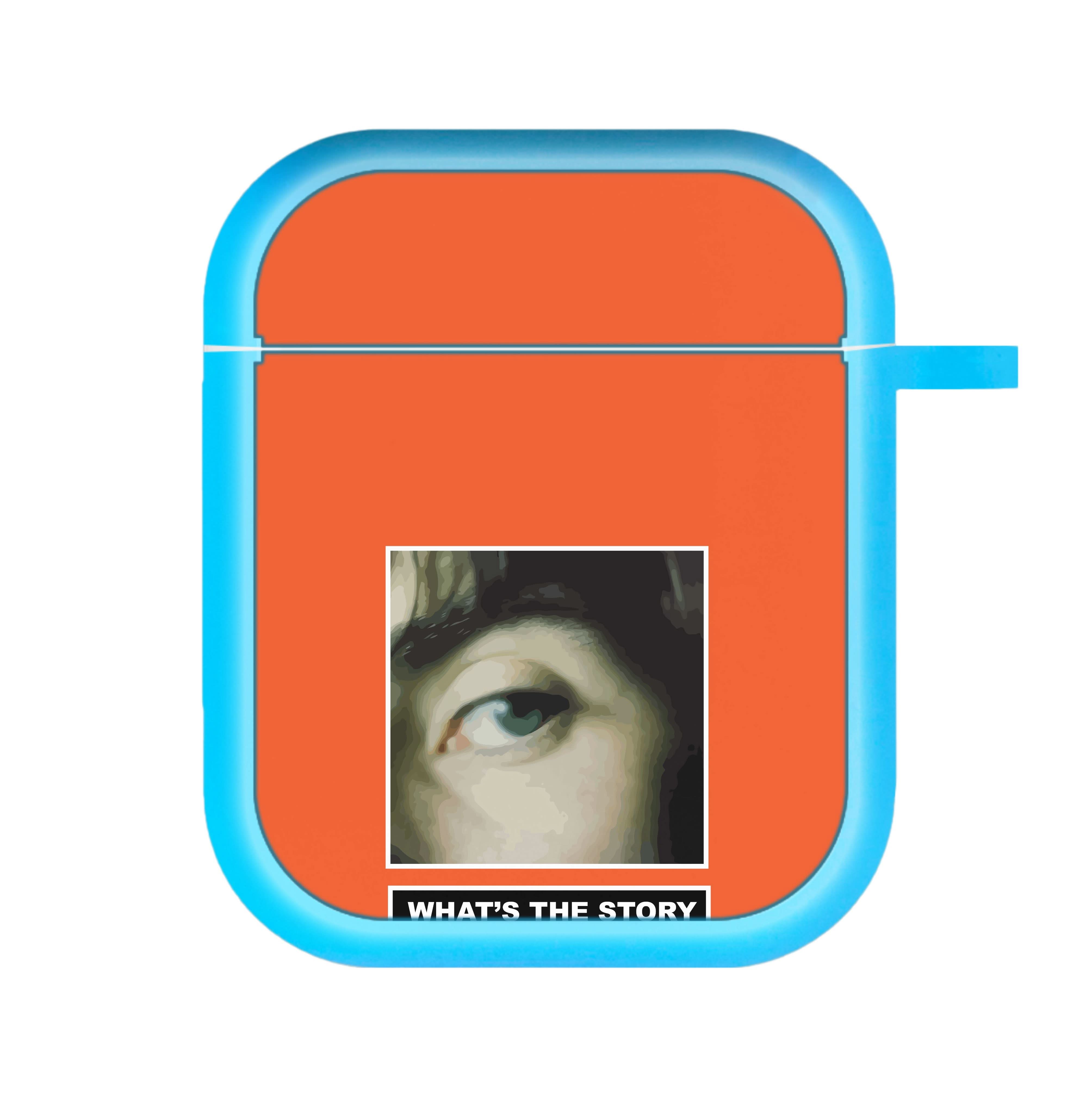 What's The Story Orange AirPods Case
