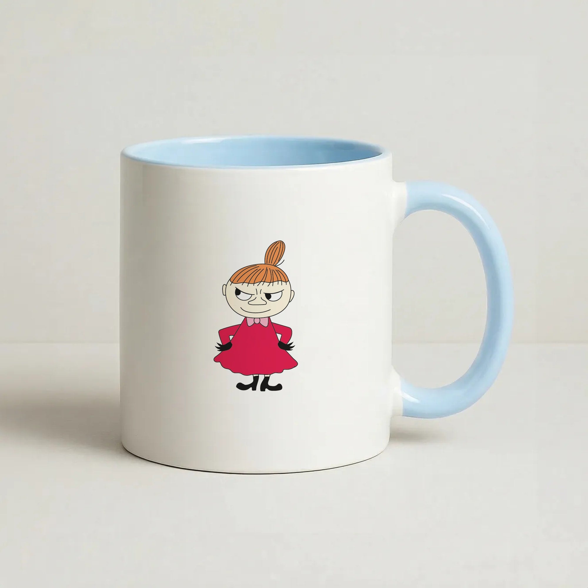 Little My Coffee Baby Blue Mug