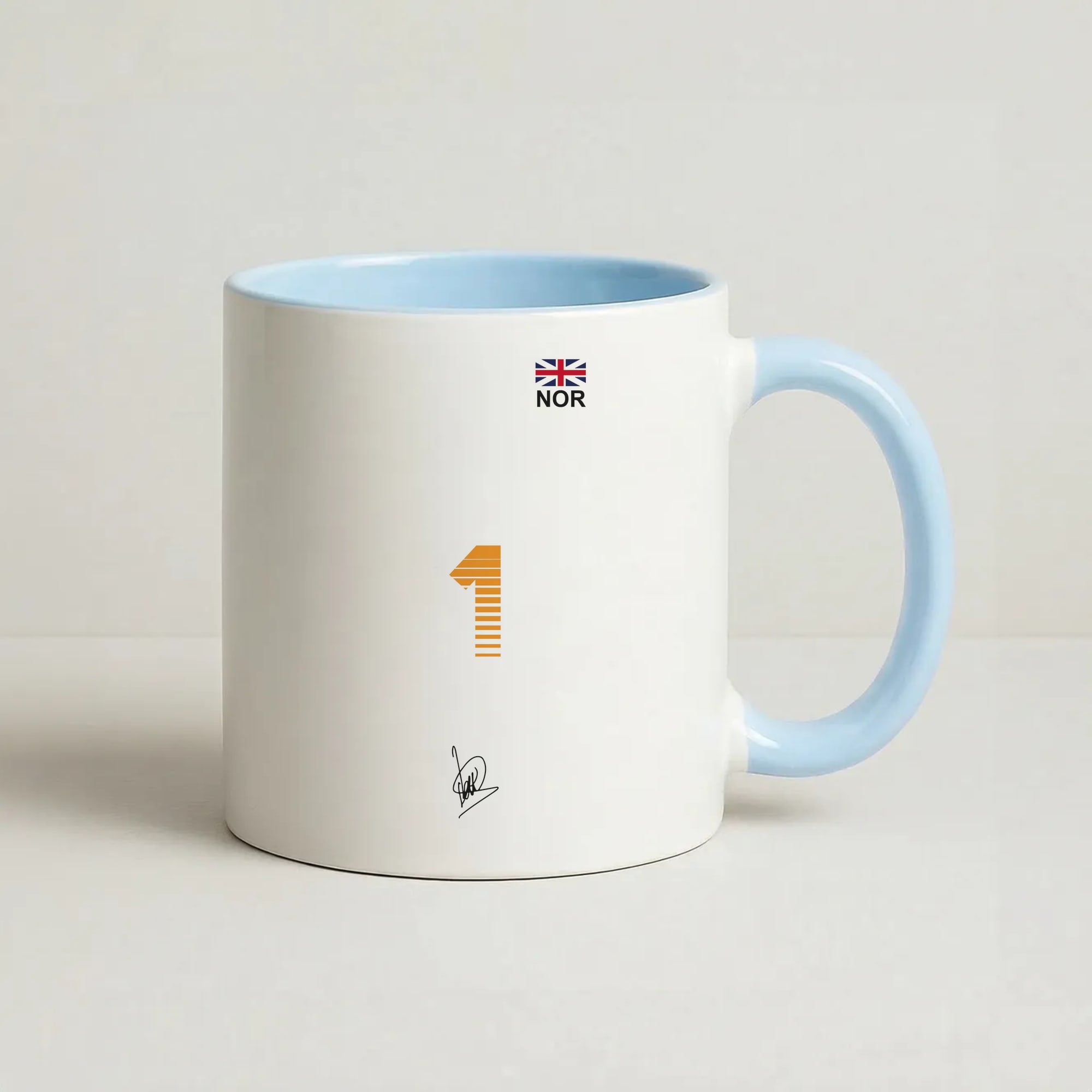 LN1 - Norris Coffee Baby Blue Mug