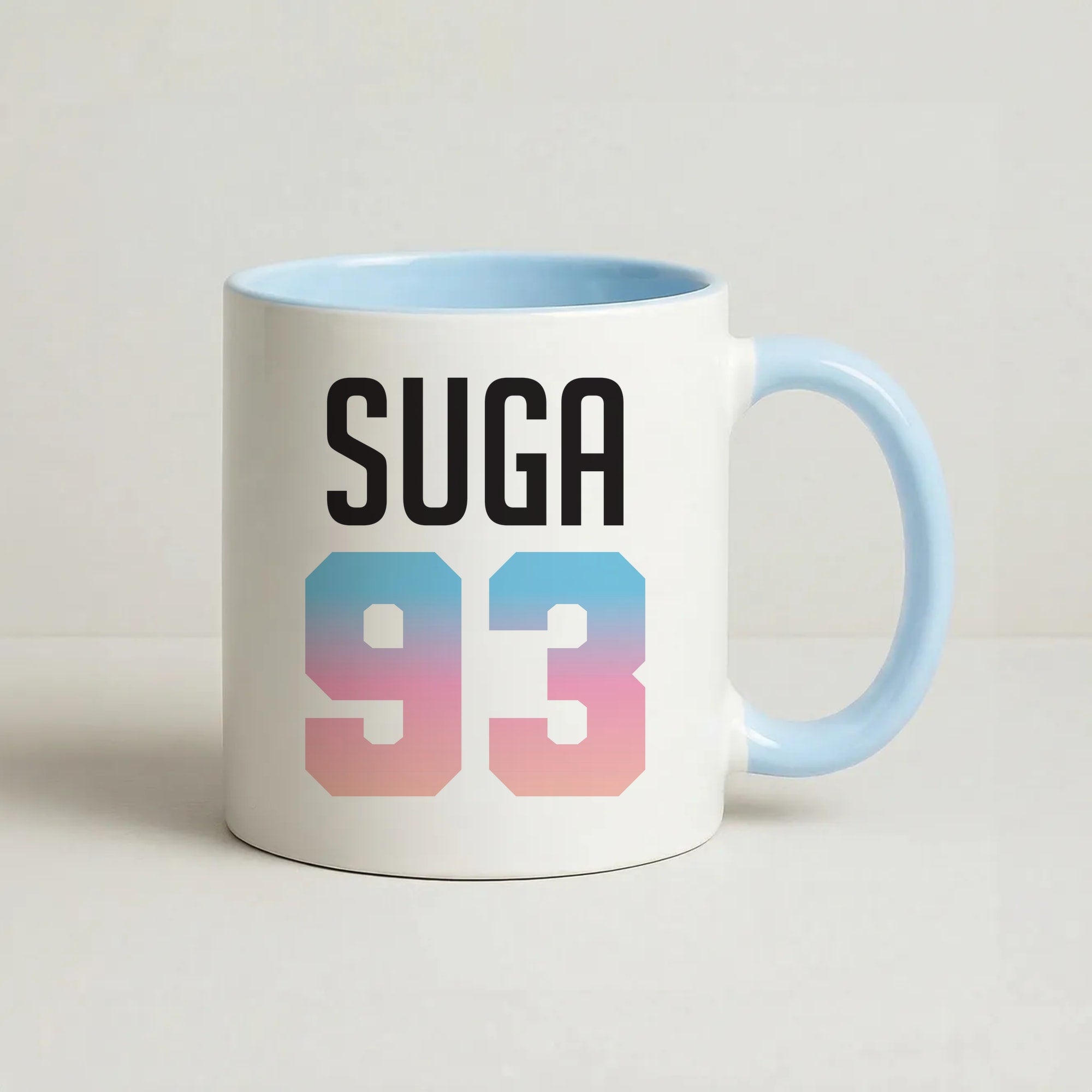 Suga 93 Coffee Baby Blue Mug