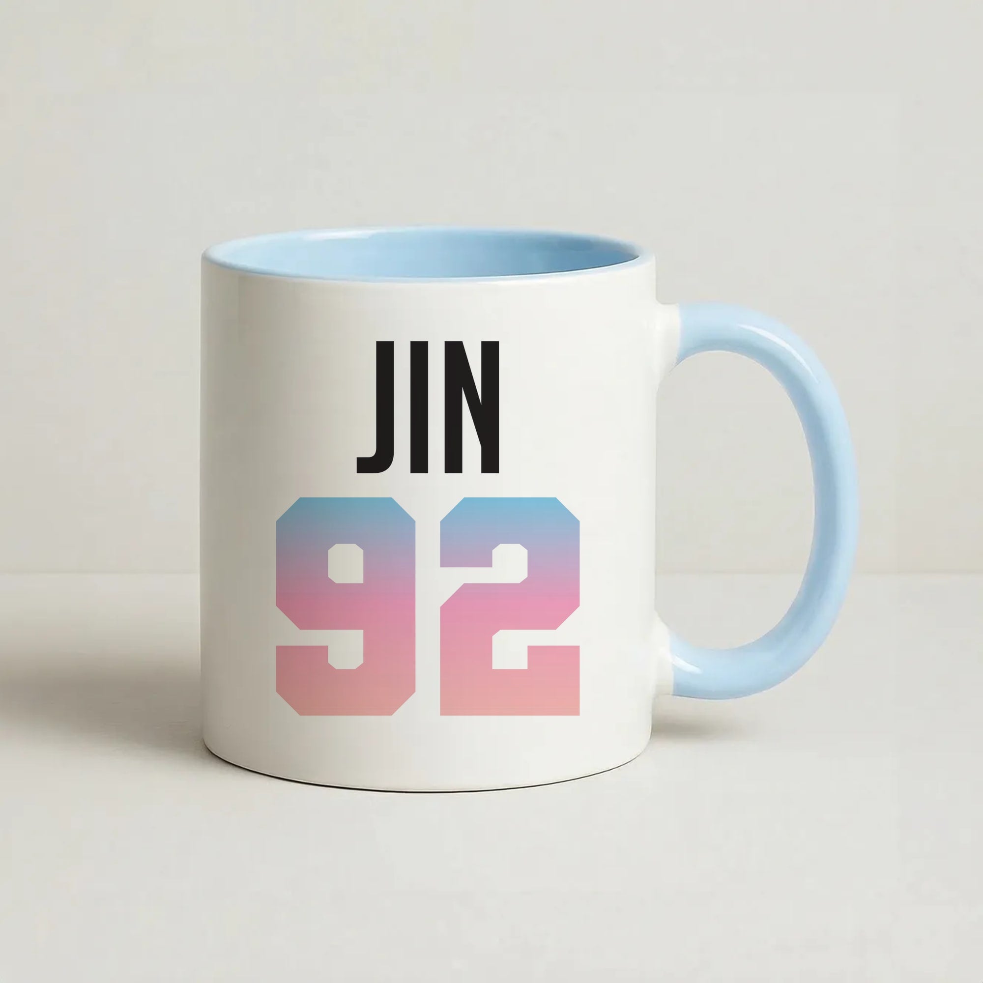Jin 92 Coffee Baby Blue Mug