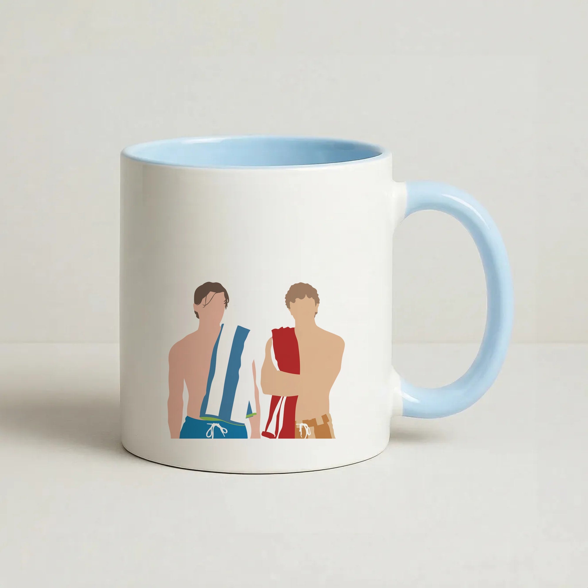 Conrad And Jeremiah - TSITP Coffee Baby Blue Mug