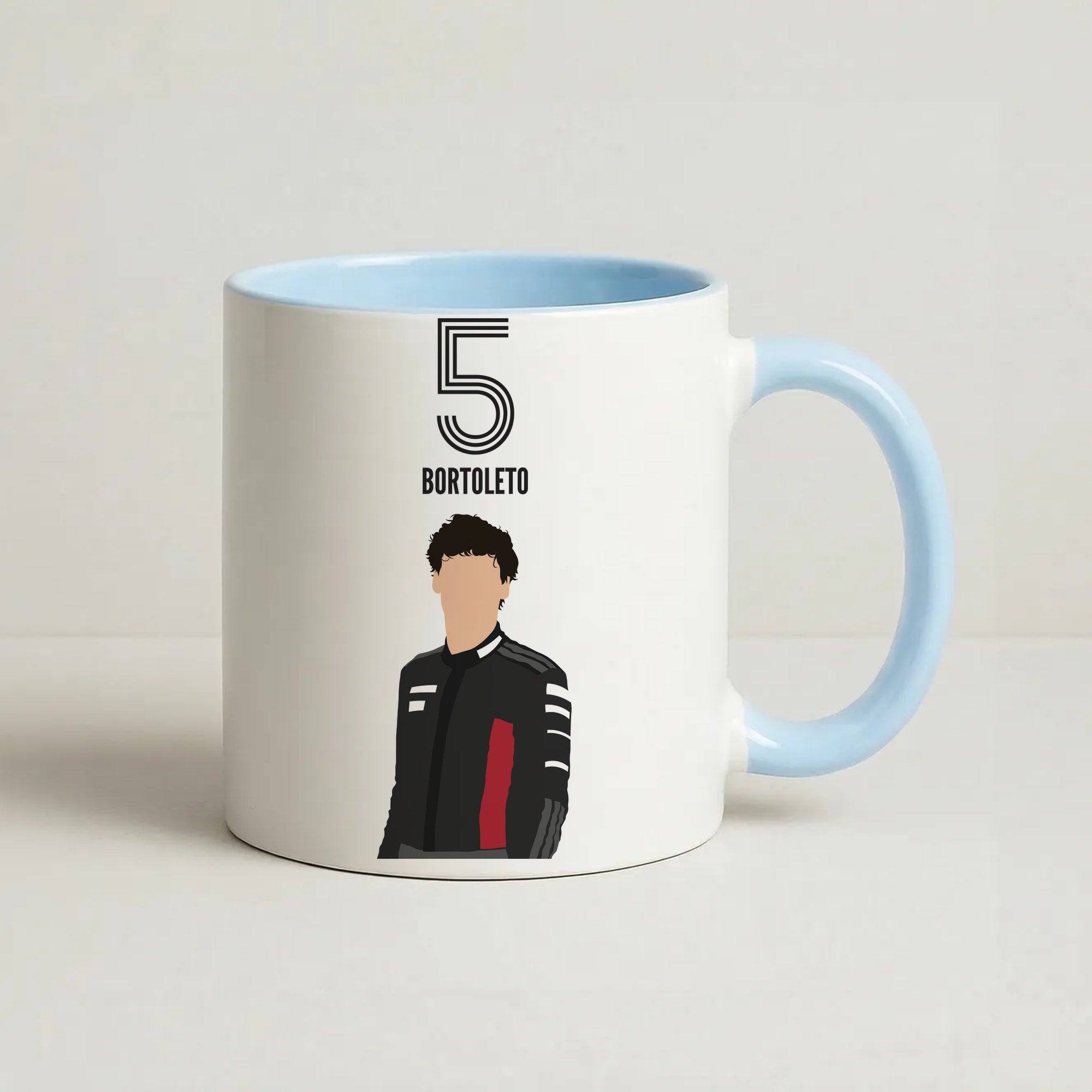 Bortoleto 2026 Coffee Baby Blue Mug