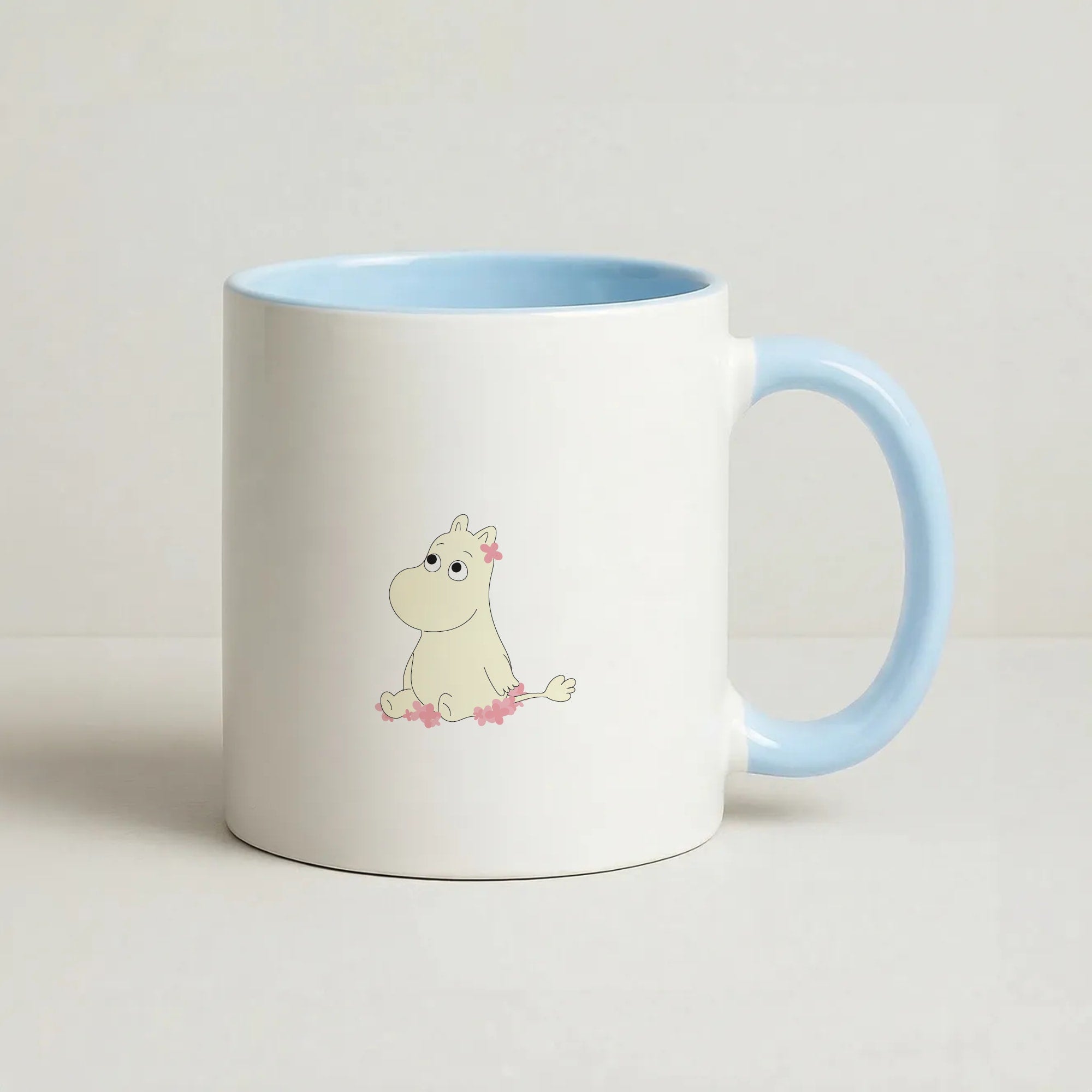 Troll Coffee Baby Blue Mug