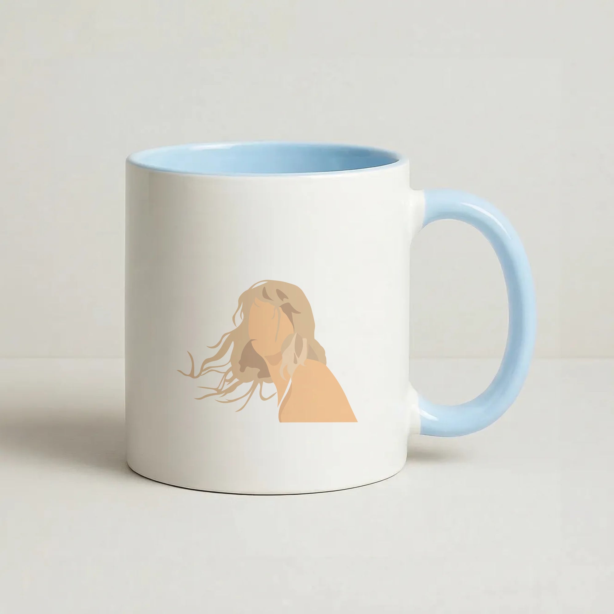 1898 - Taylor Coffee Baby Blue Mug