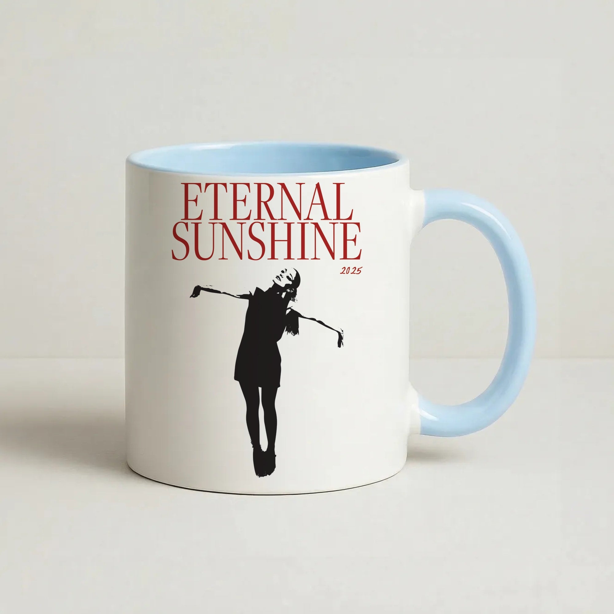 Red Sunshine 2025 Coffee Baby Blue Mug