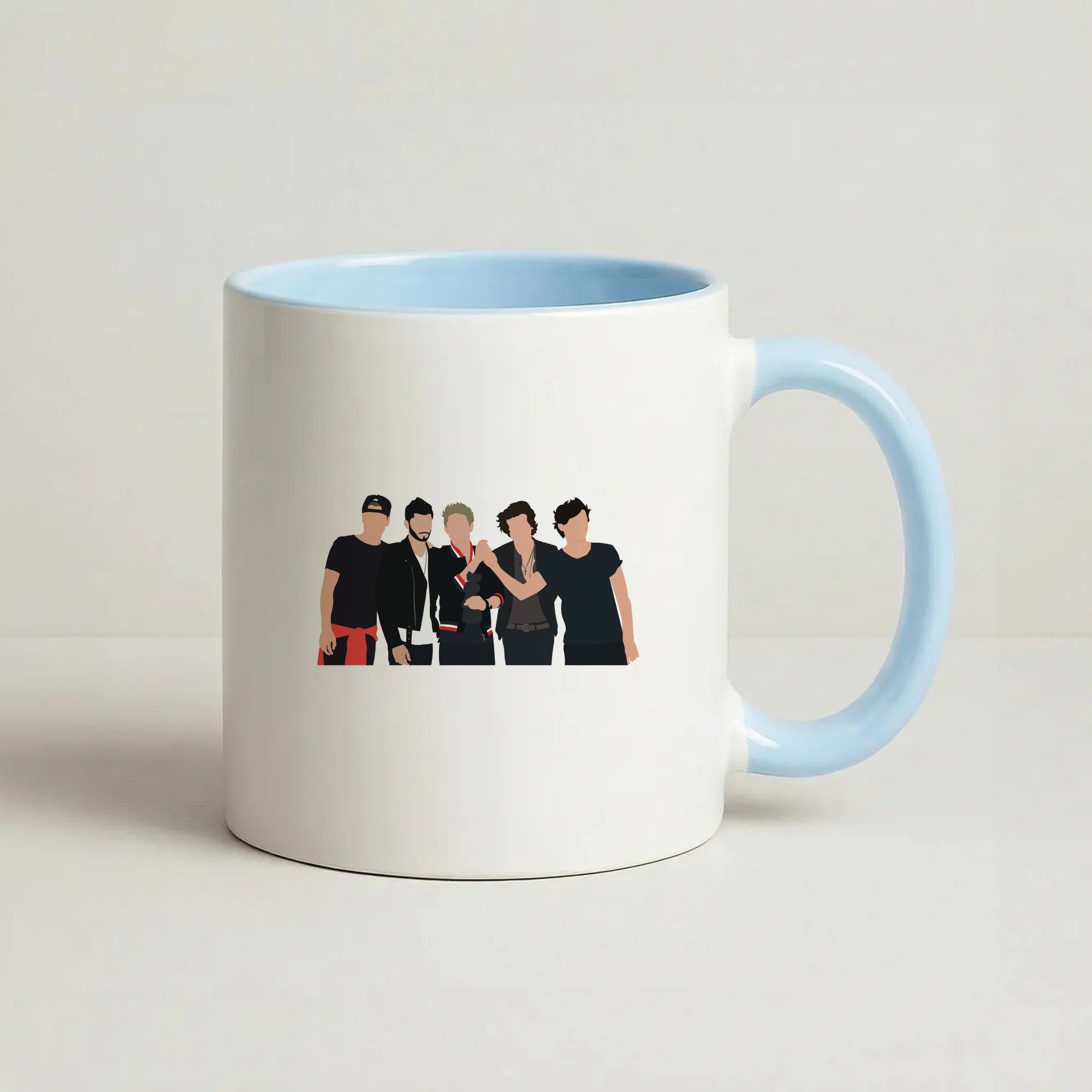 The 1D Crew Coffee Baby Blue Mug