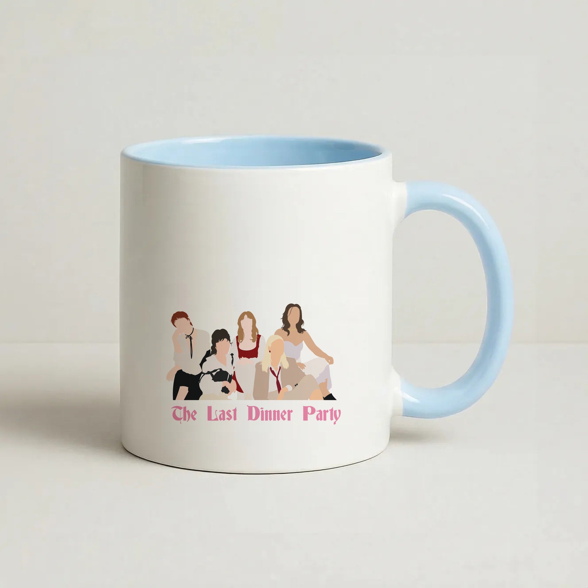 The Last Dinner Party - Festival Coffee Baby Blue Mug