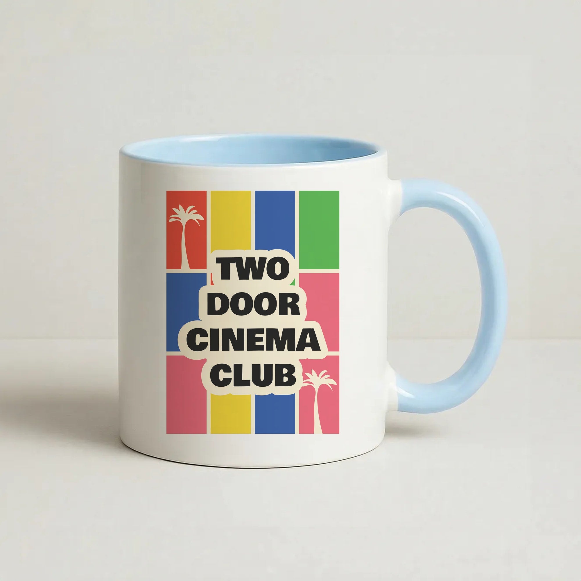 Two Door Cinema Club - Festival Coffee Baby Blue Mug