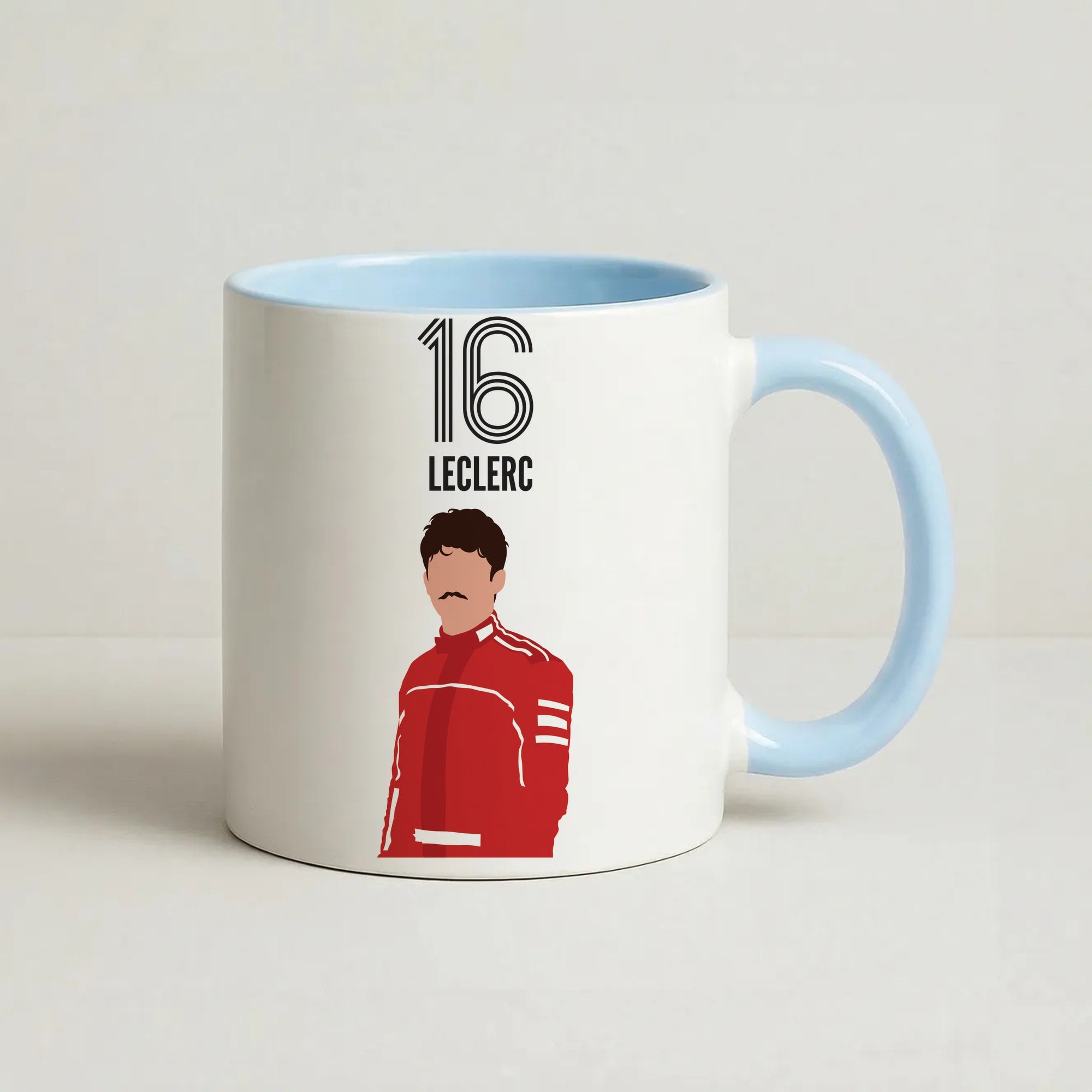 Leclerc 2026 Coffee Baby Blue Mug
