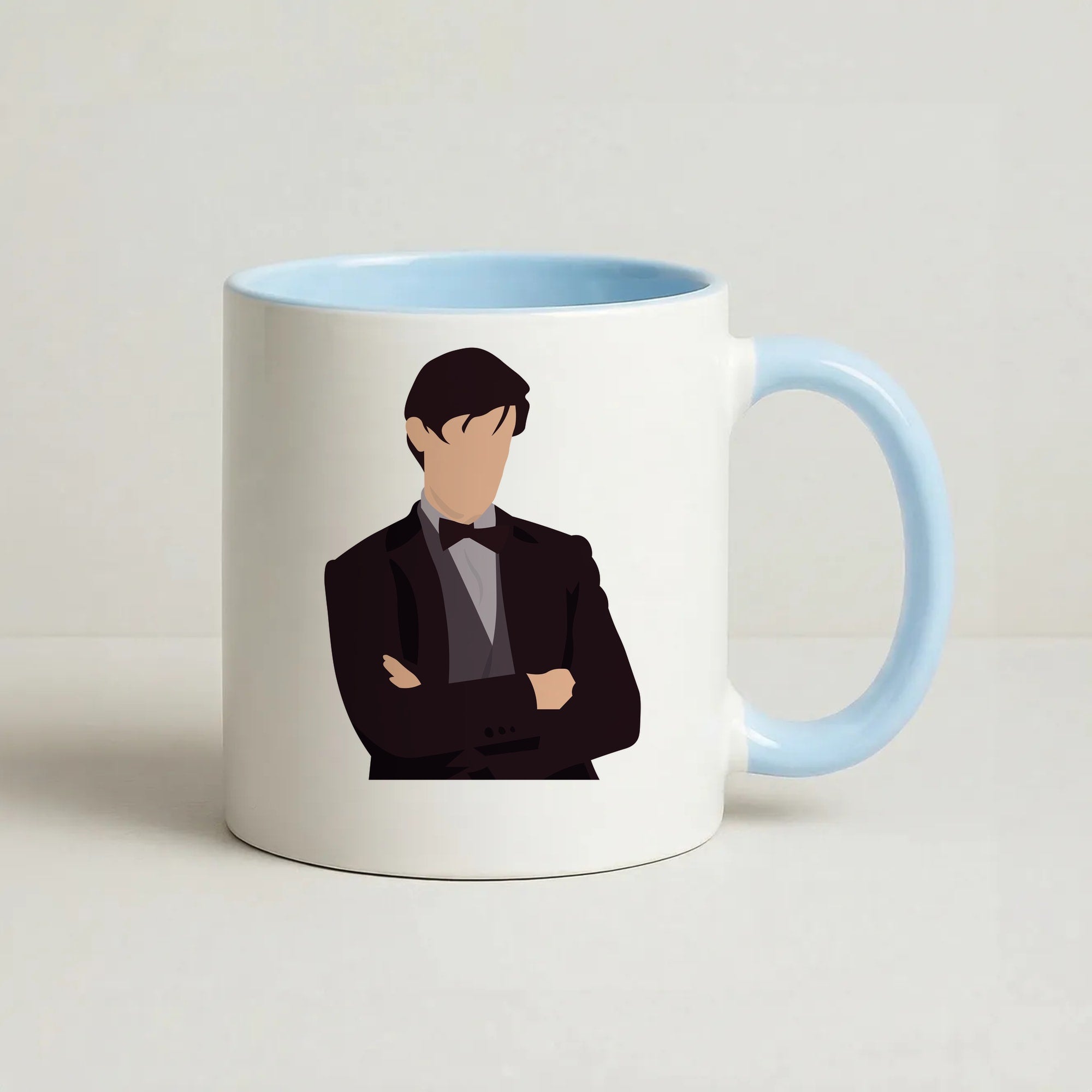 Matt Smith Coffee Baby Blue Mug
