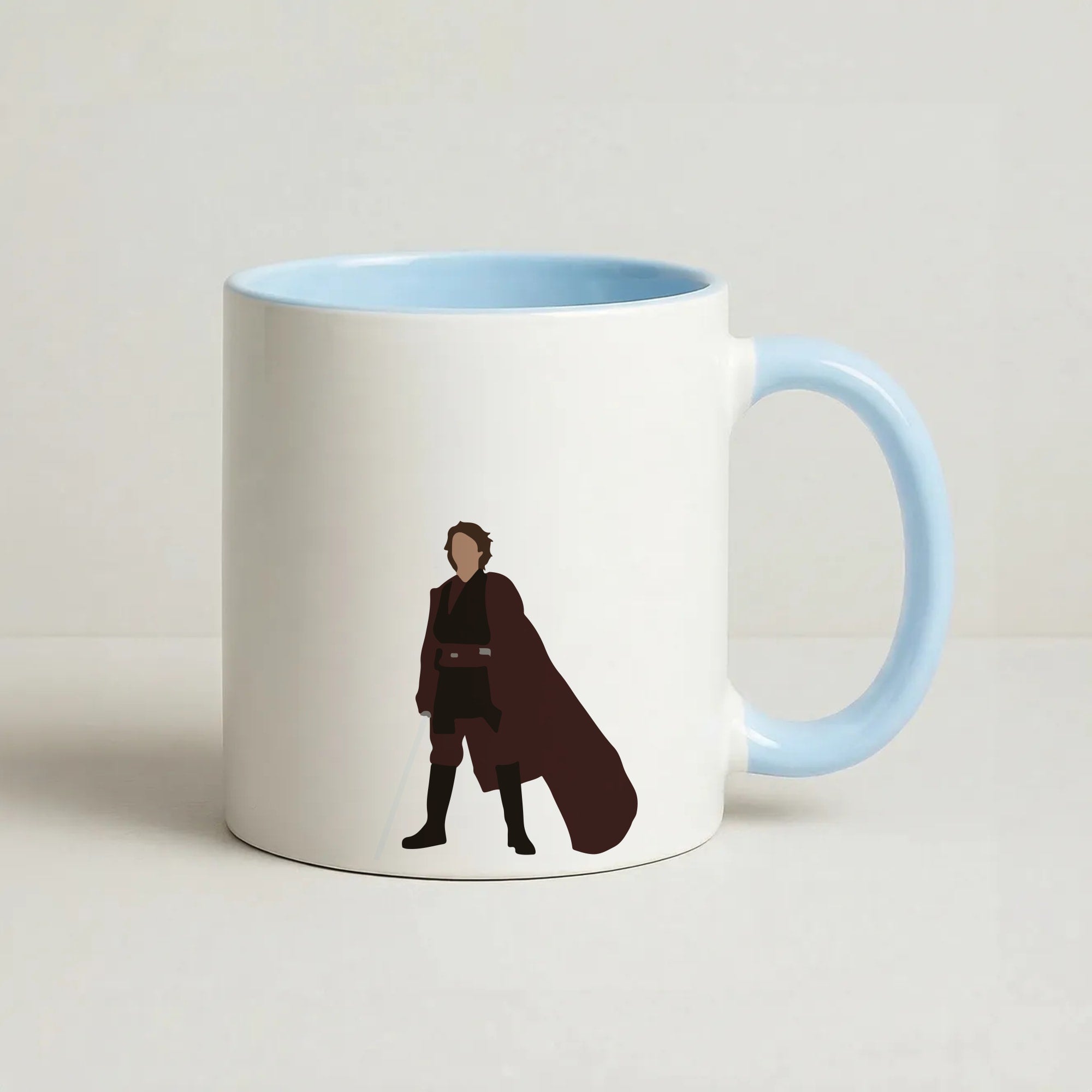 Anakin Skywalker Coffee Baby Blue Mug