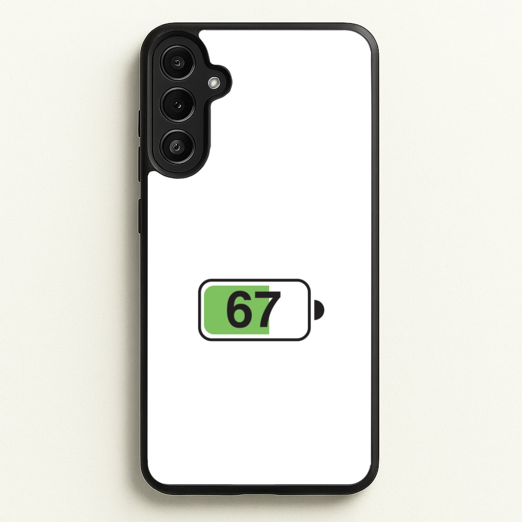 6 7 Battery Galaxy A34 Case