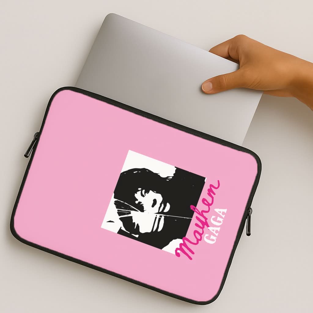 Pink Mayhem Gaga MacBook Cover