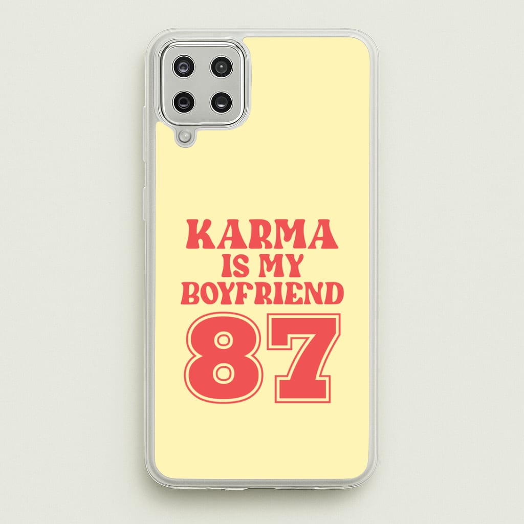 Karma Is My Boyfriend Galaxy A12 Case