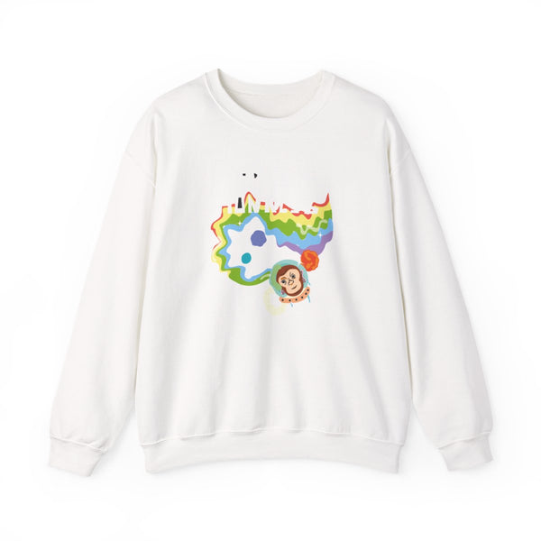 A Monkeys - Pink Sweatshirt White Front