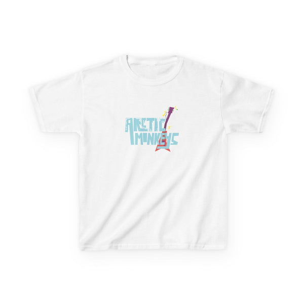 Guitar Kids T-Shirt White Front