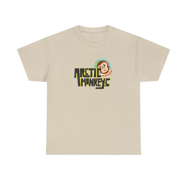 Space Monkey T-Shirt Sand Front