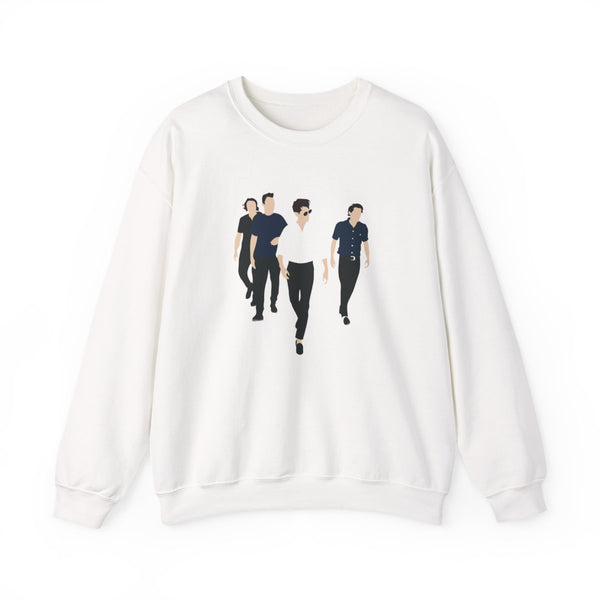 Walking Sweatshirt White Front