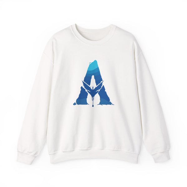 Alien World Logo Sweatshirt White Front