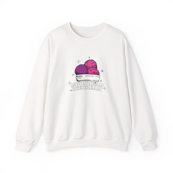 Moonbeam Icecream Sweatshirt White Front