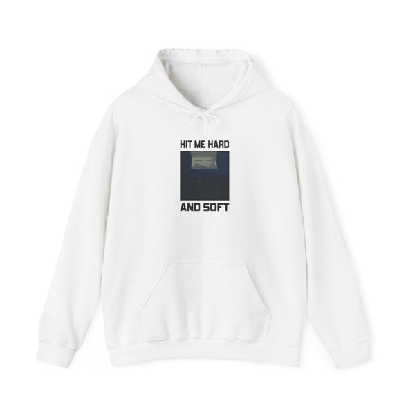 Billie Blue Hoodie White Front