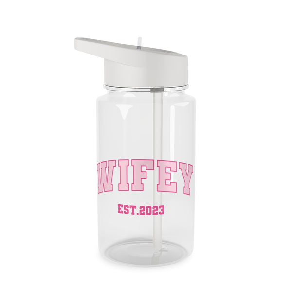 Wifey - Bridal Clear Water Bottle