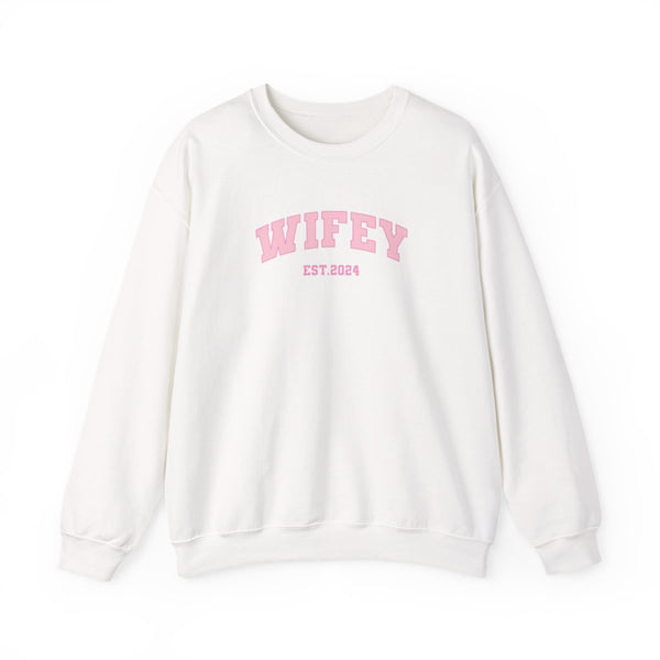 Wifey 2024 - Bridal Sweatshirt White Front