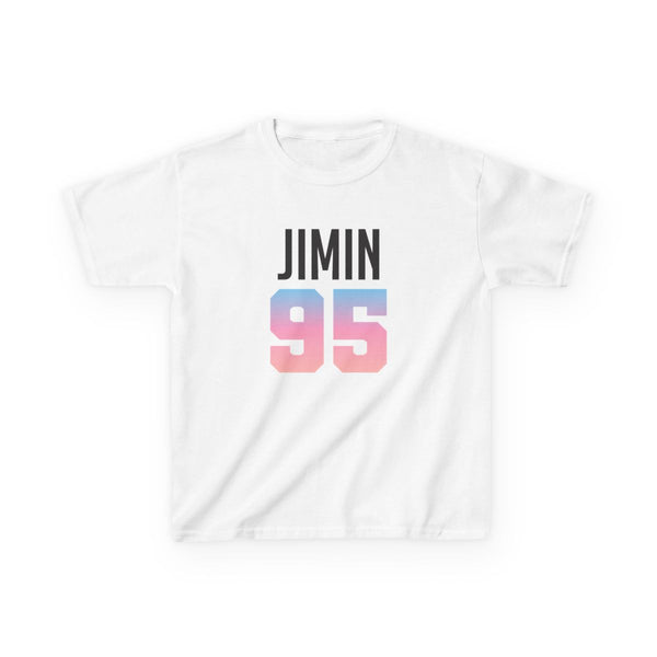 Jimin 95 Kids T-Shirt White Front
