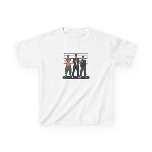 Height Chart - Bust Band Kids T-Shirt White Front