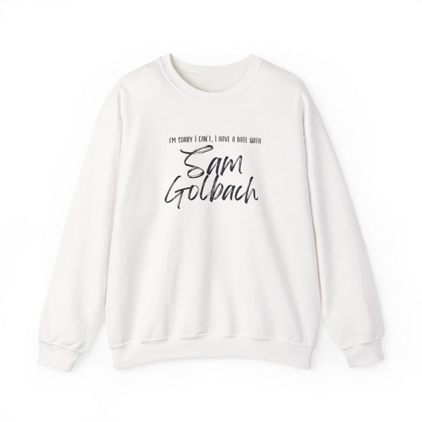 Date With Sam - S & C Sweatshirt White Front