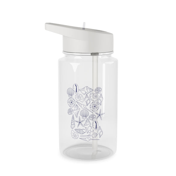 Sea Shells - Clean Girl Aesthetic Clear Water Bottle