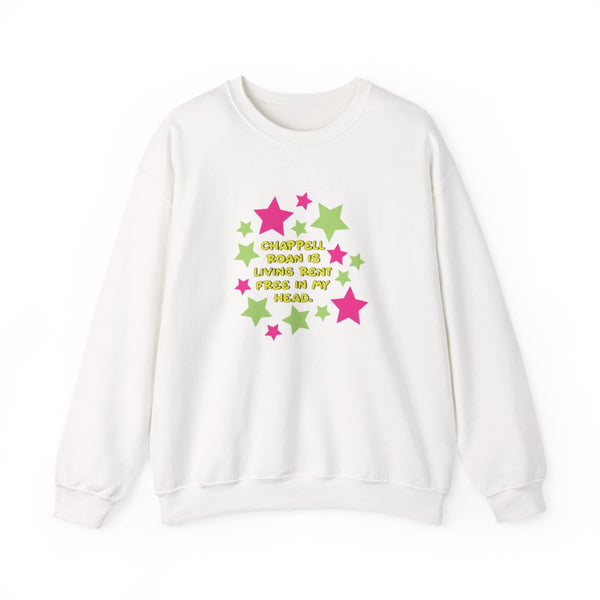 Chappell Rent Free In My Head Sweatshirt White Front