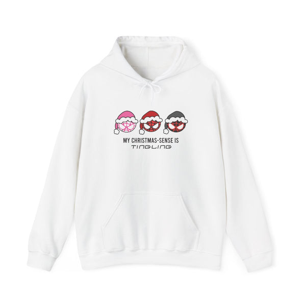 Spider Hero Christmas Sense Hoodie White Front