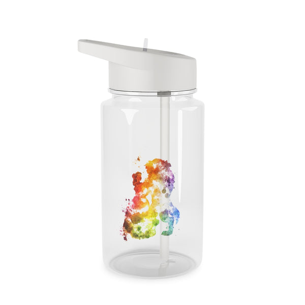 Watercolour Beauty Fairytale Clear Water Bottle