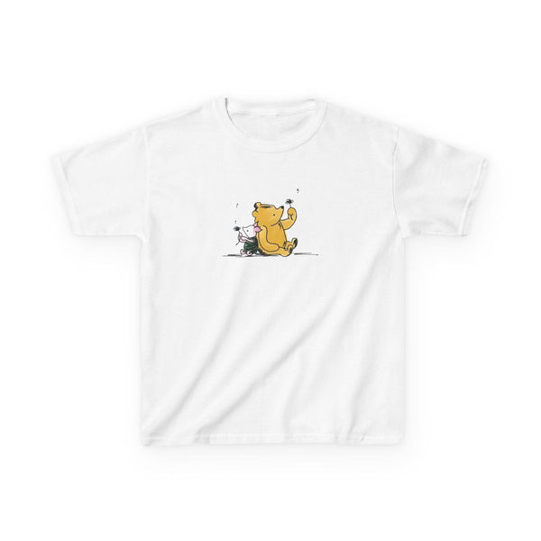 Winnie & Pig Kids T-Shirt White Front