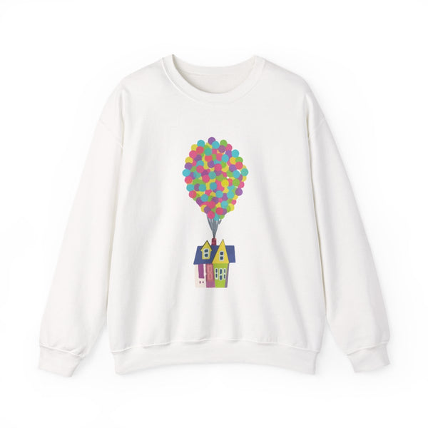House Up Sweatshirt White Front